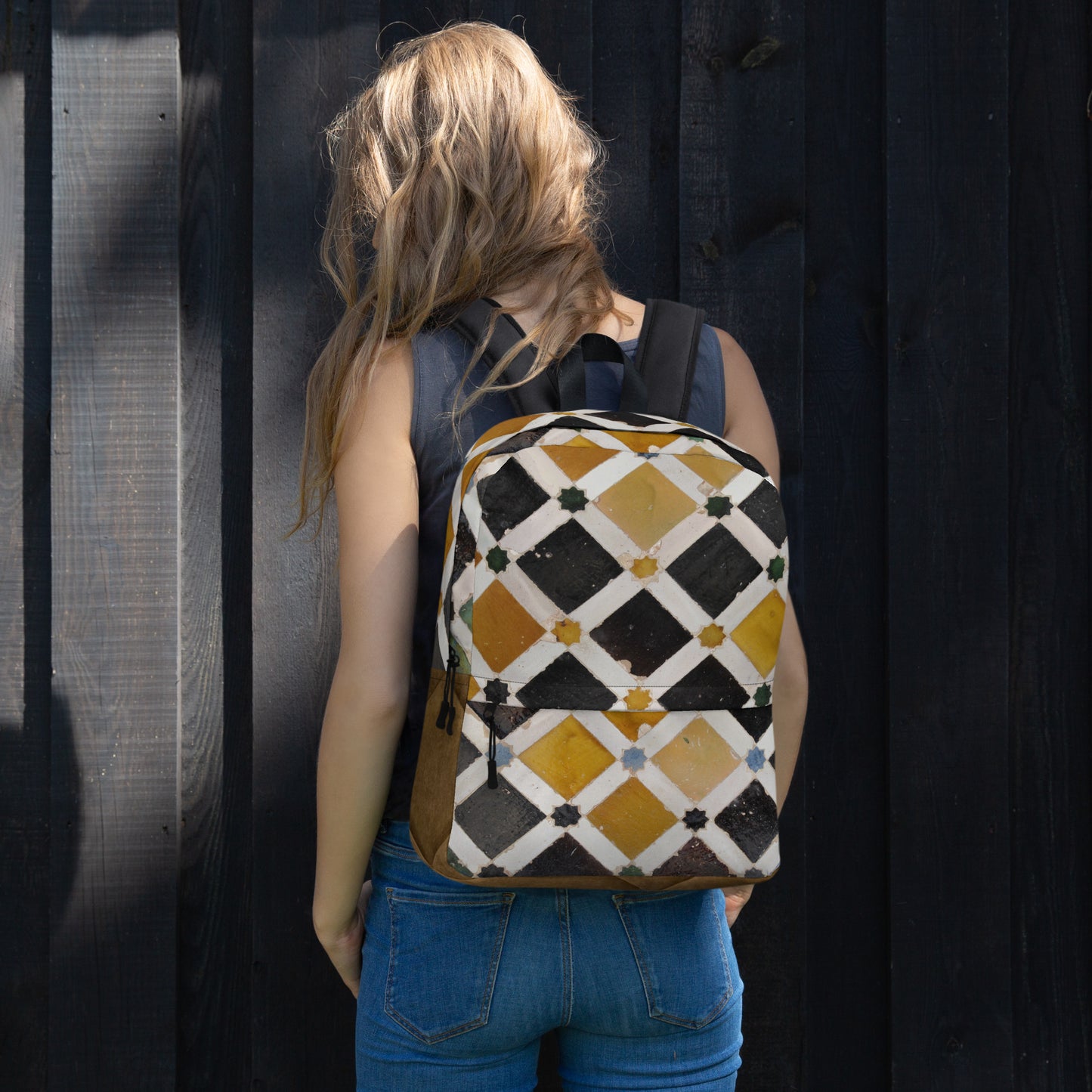 Patterned Backpack