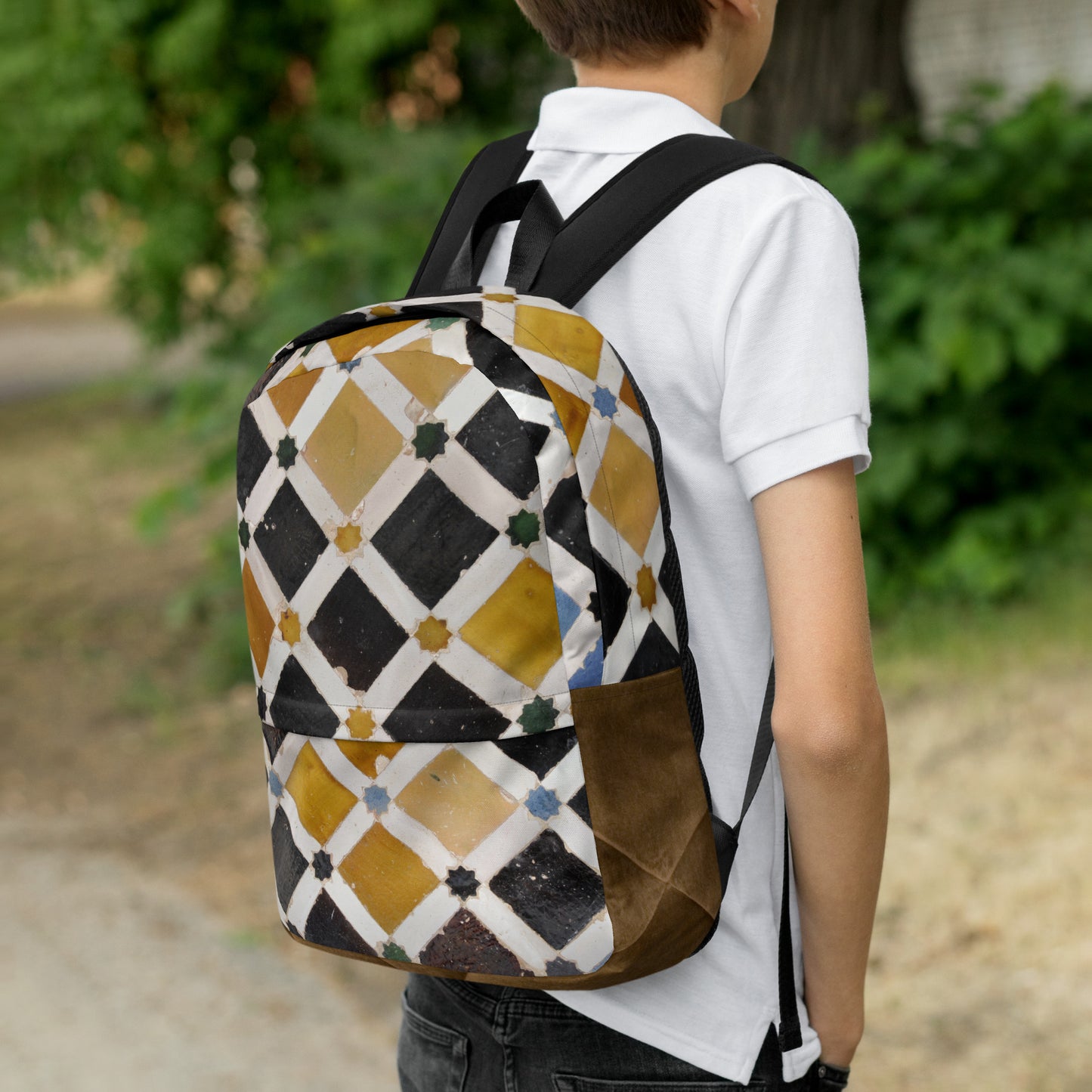 Patterned Backpack