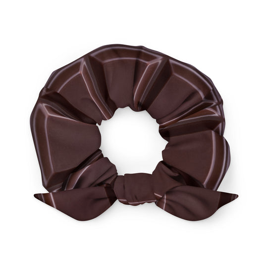 Recycled Chocolate Lover's Scrunchie