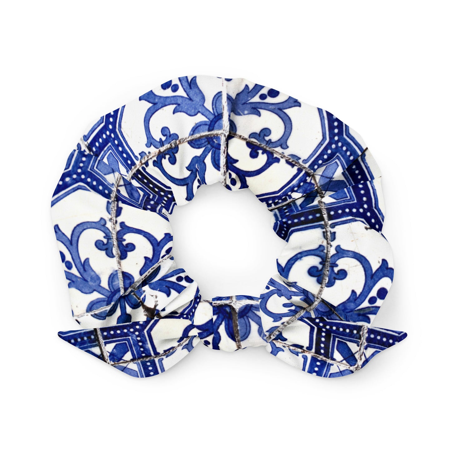 Recycled Fine China Scrunchie