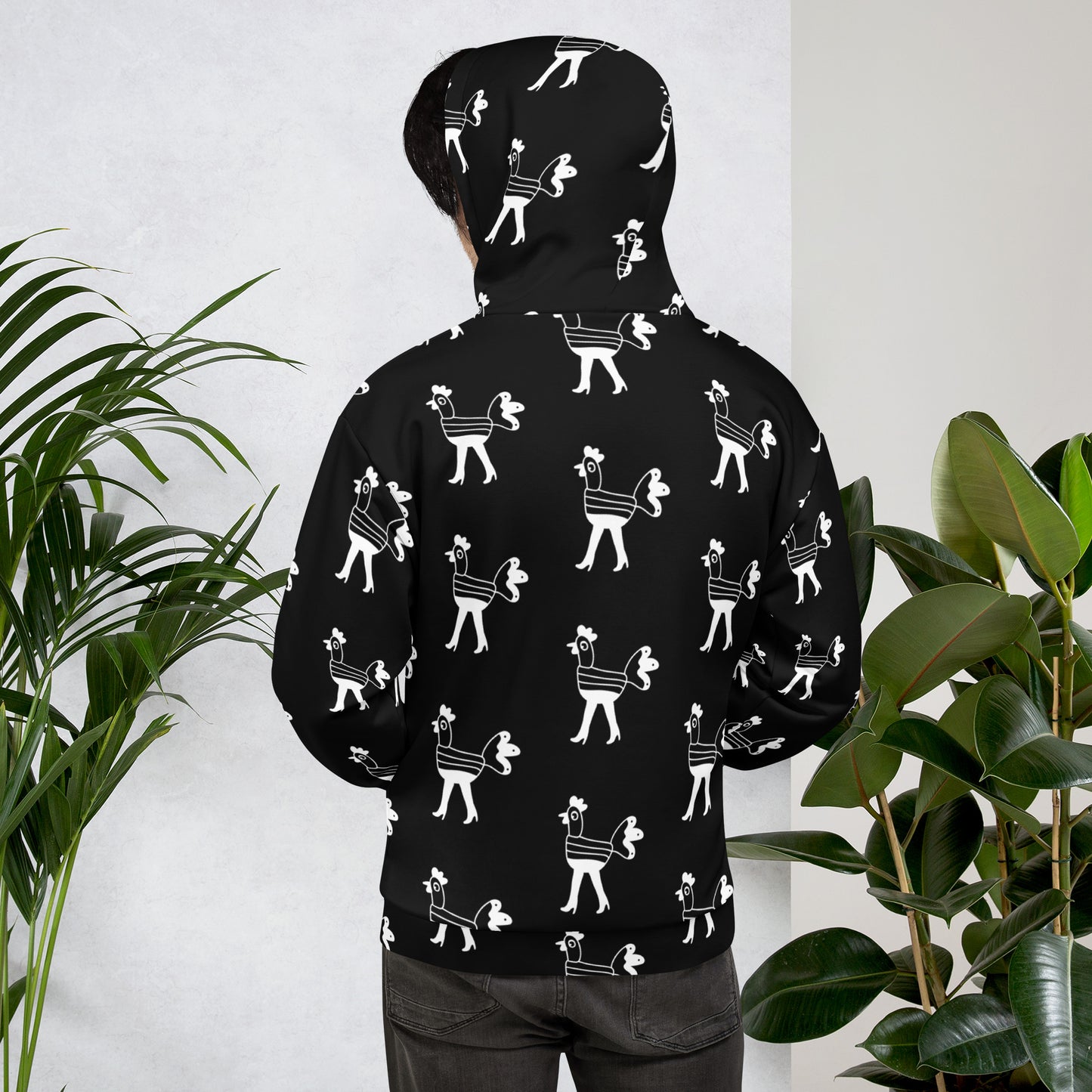 Mime Chicken Unisex Hoodie