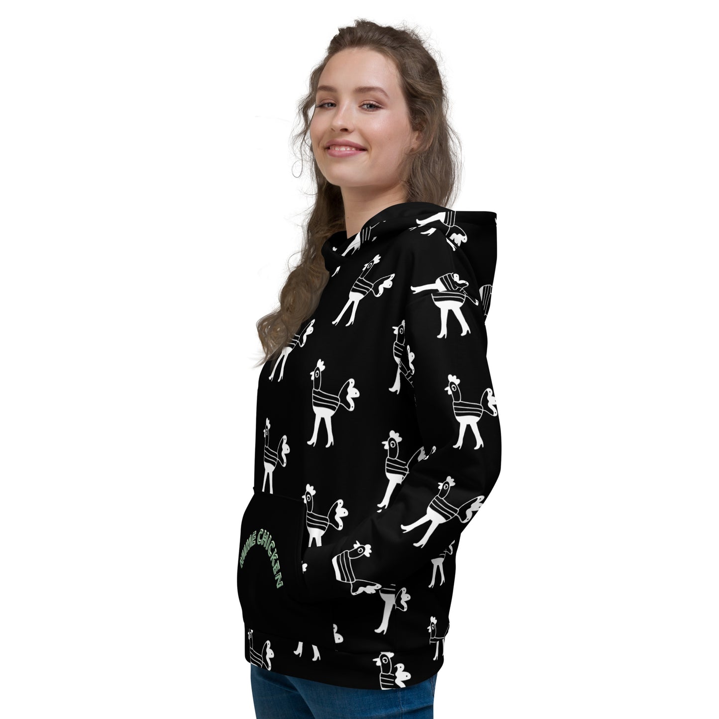 Mime Chicken Unisex Hoodie