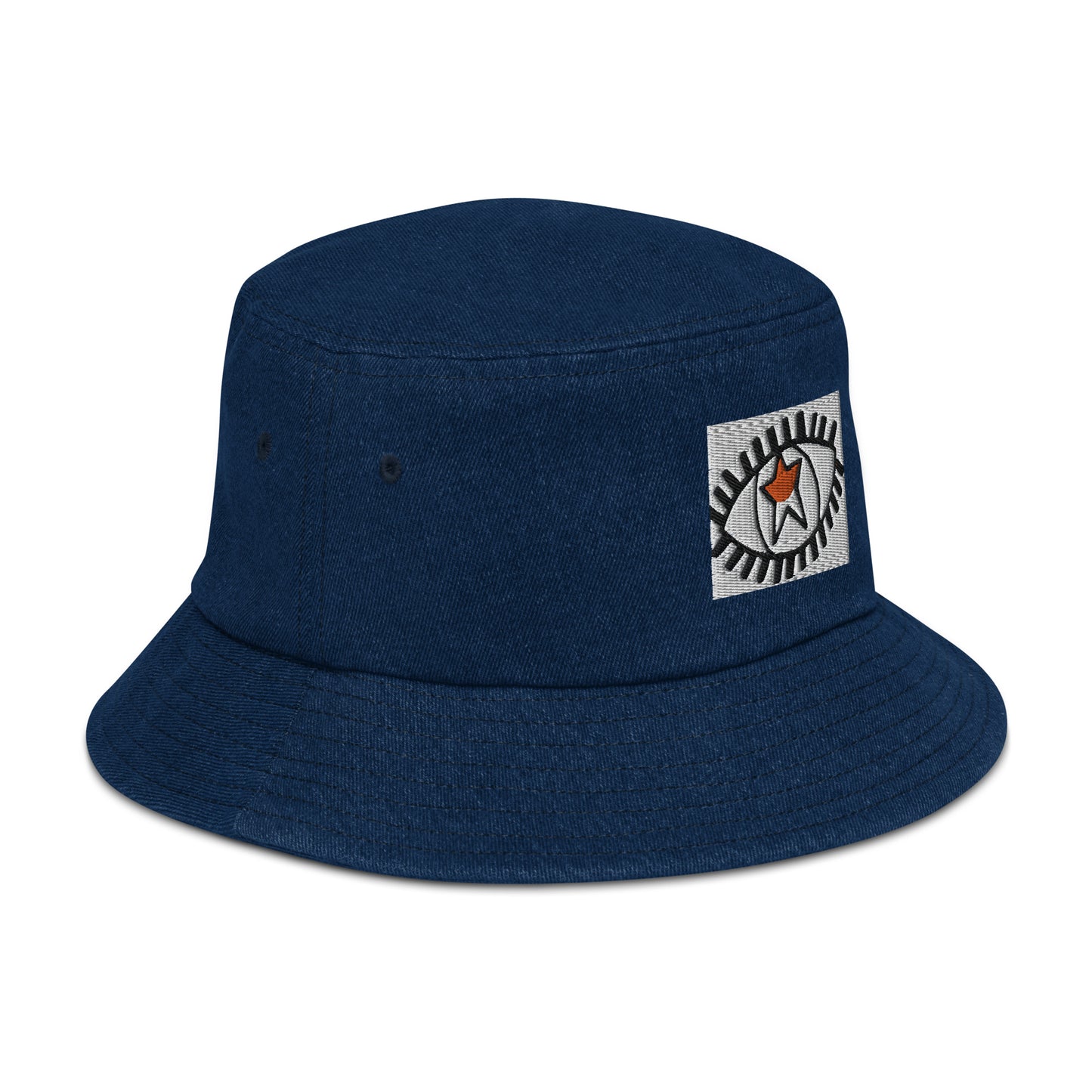 Denim bucket hat