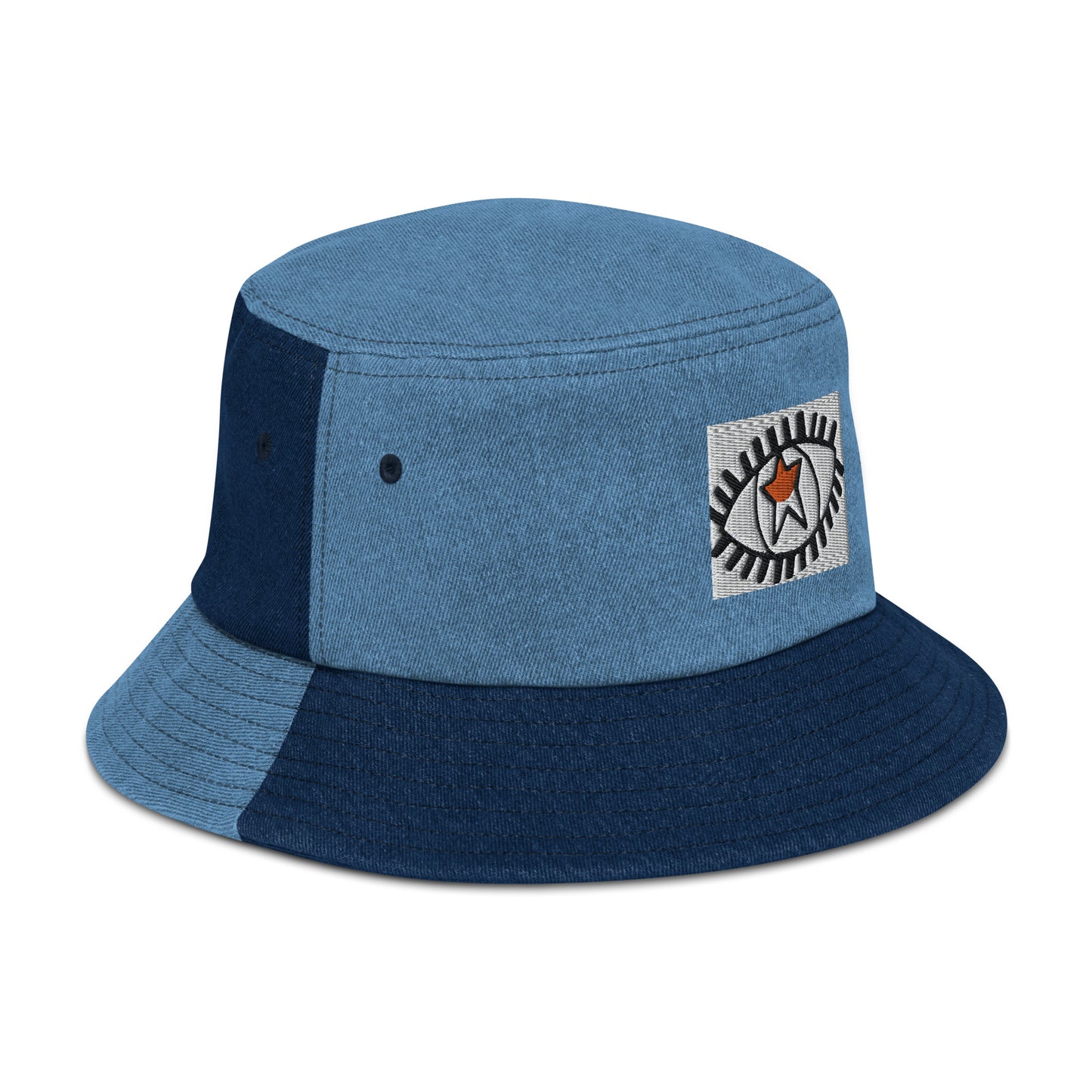 Denim bucket hat