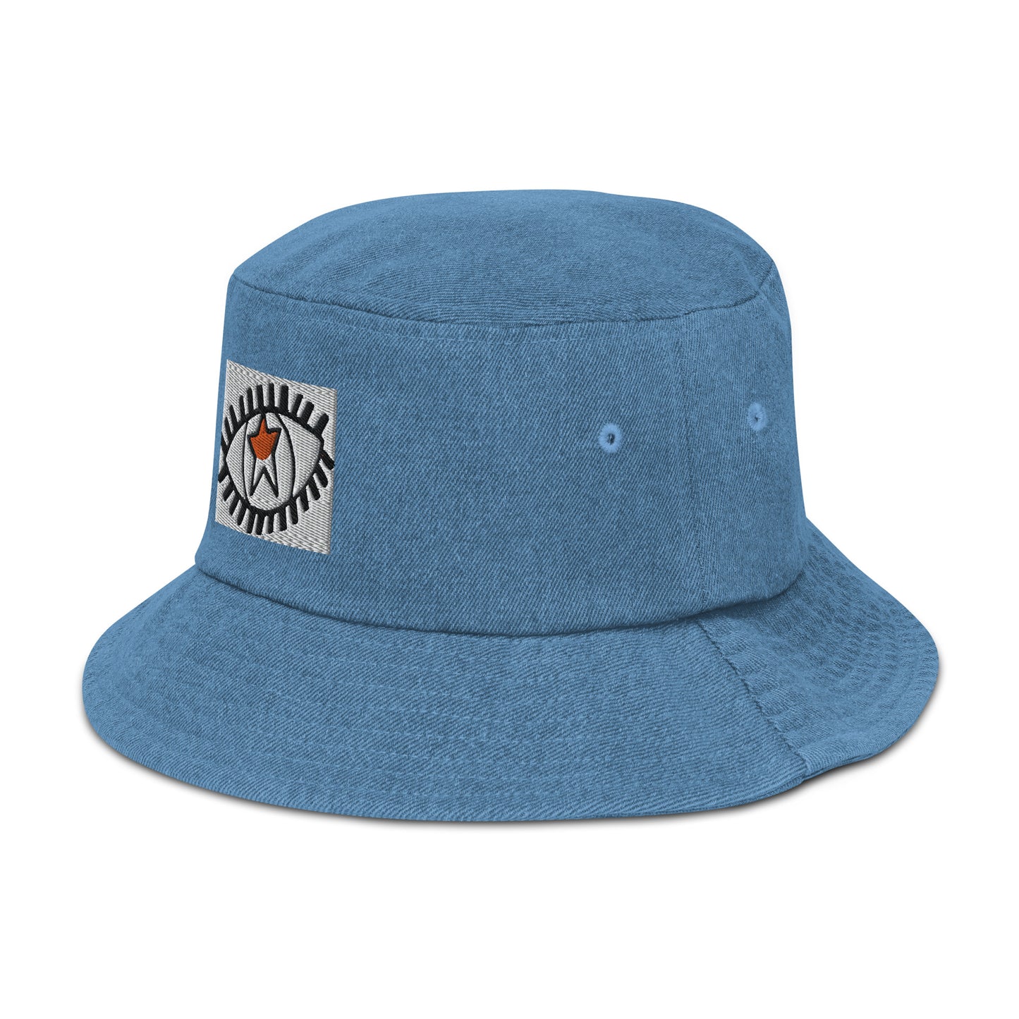 Denim bucket hat