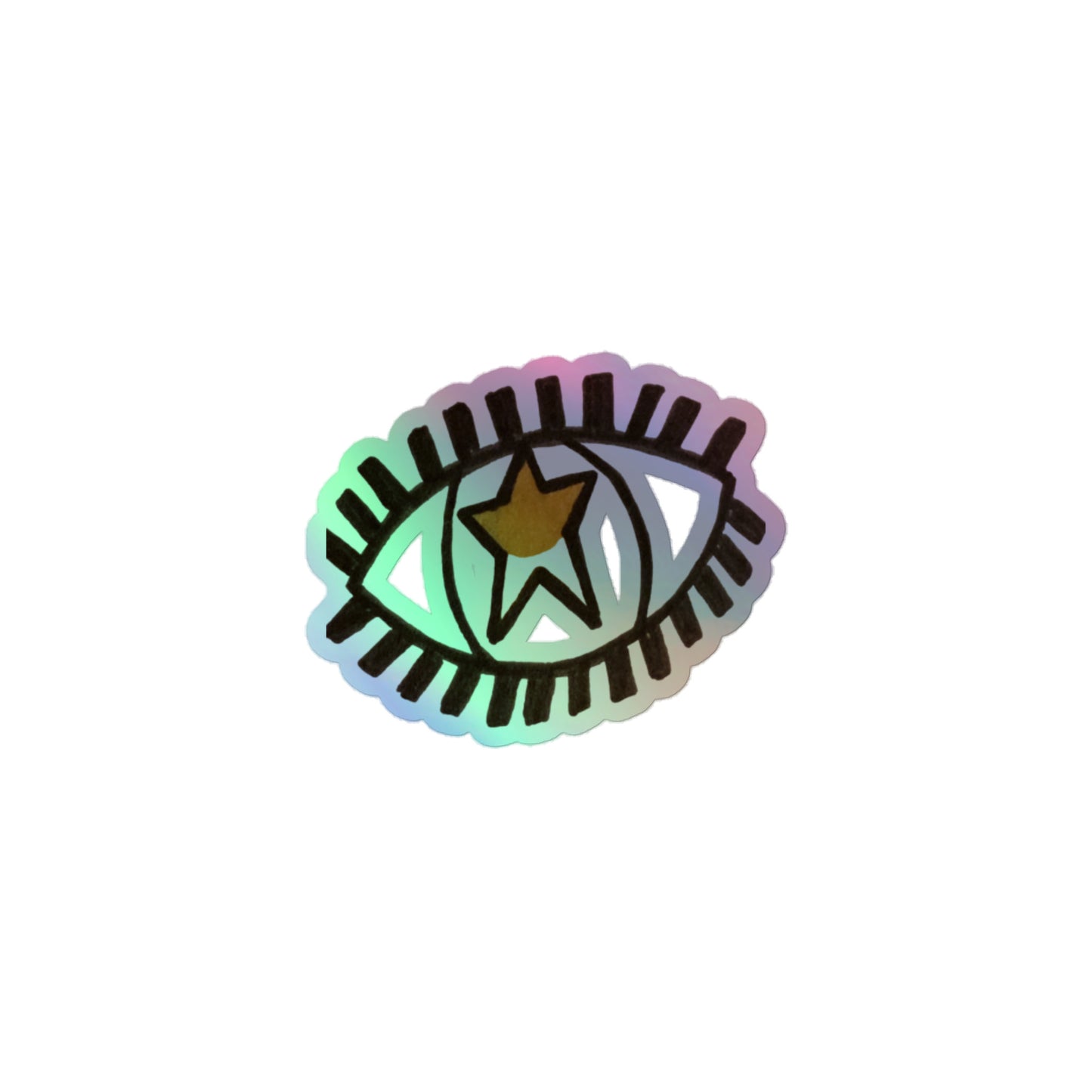 Starry Eye Holographic Sticker