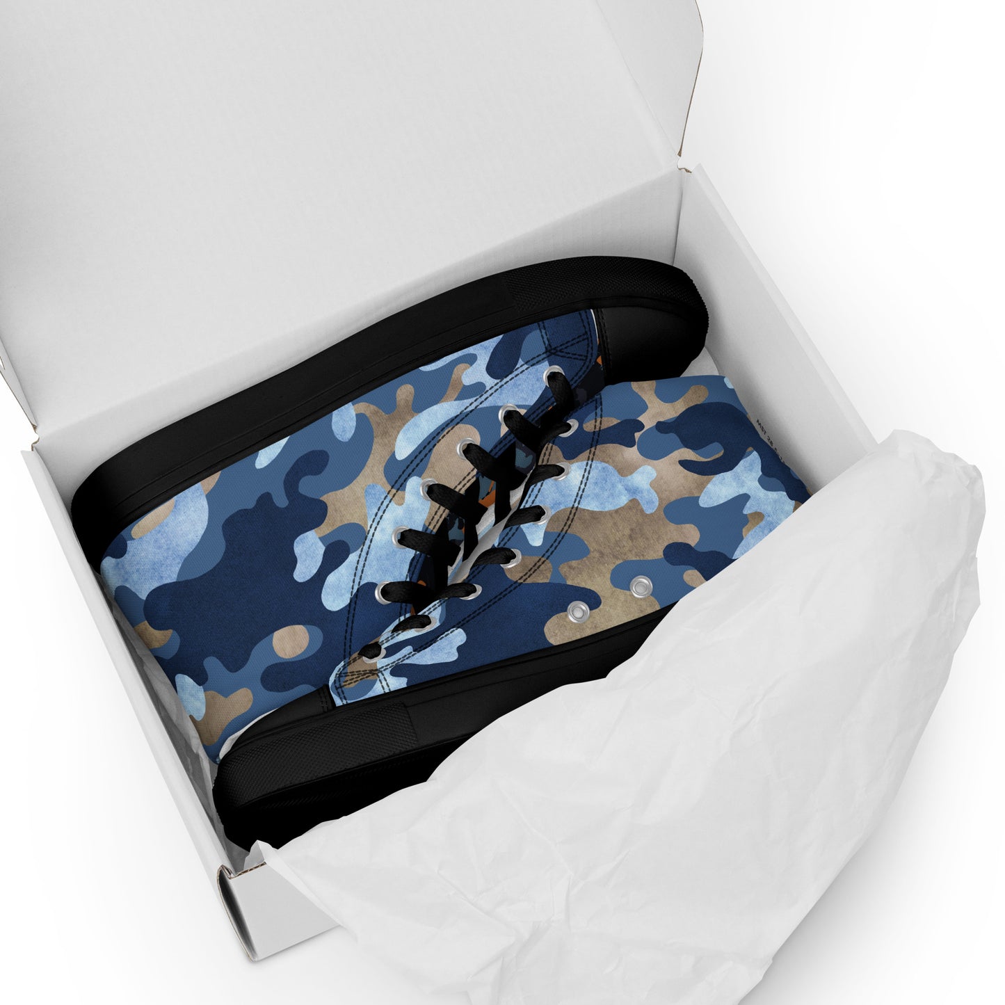 Men’s Camo High-Top Shoes