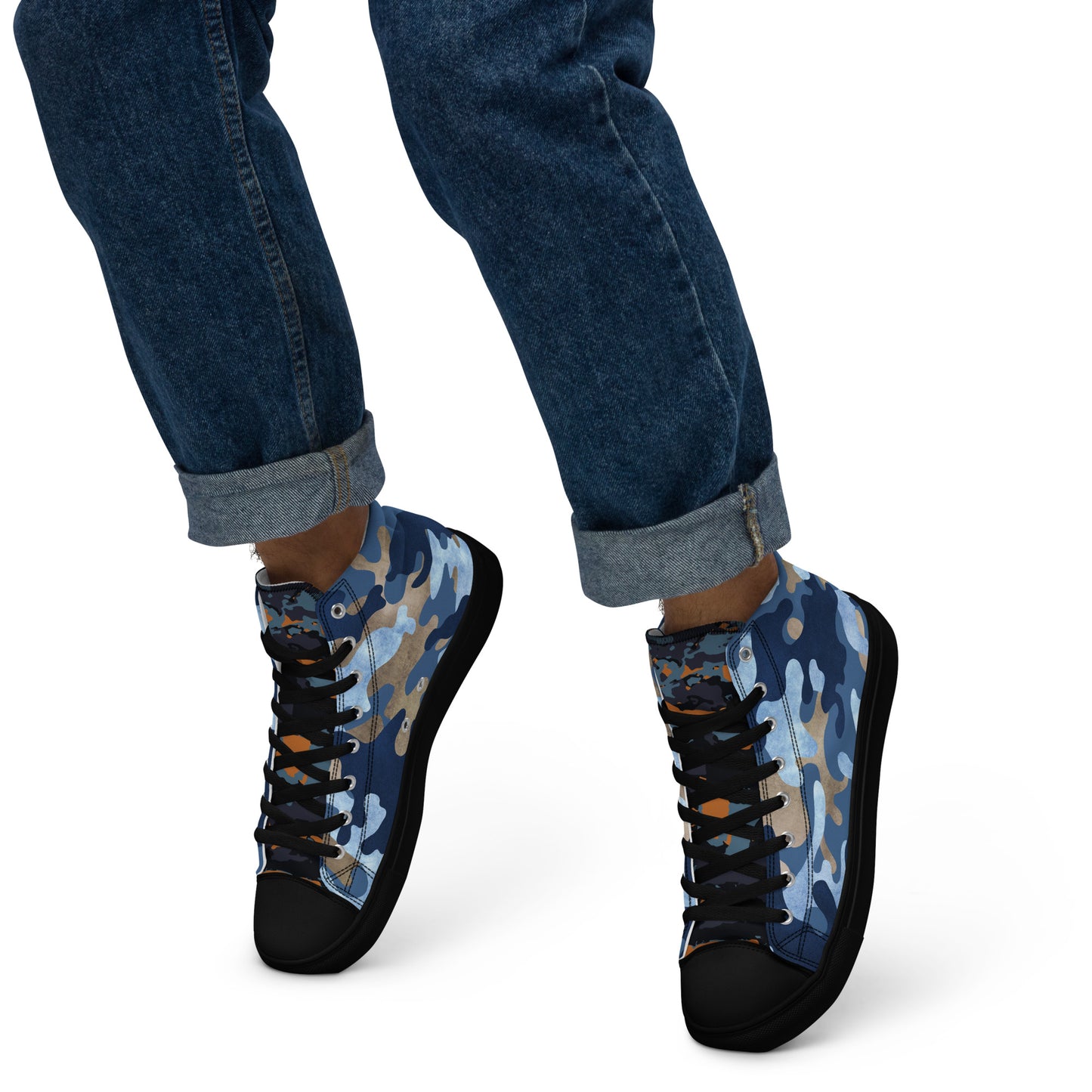 Men’s Camo High-Top Shoes