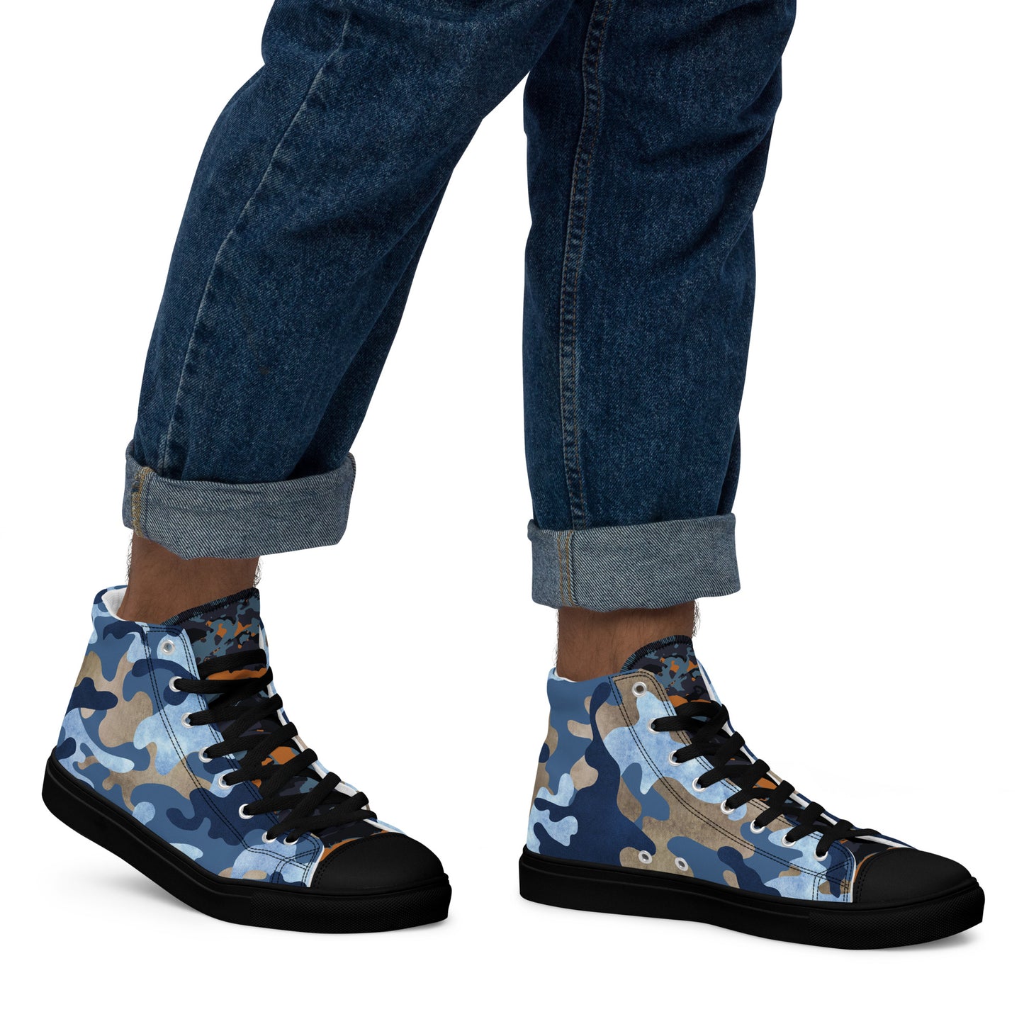 Men’s Camo High-Top Shoes