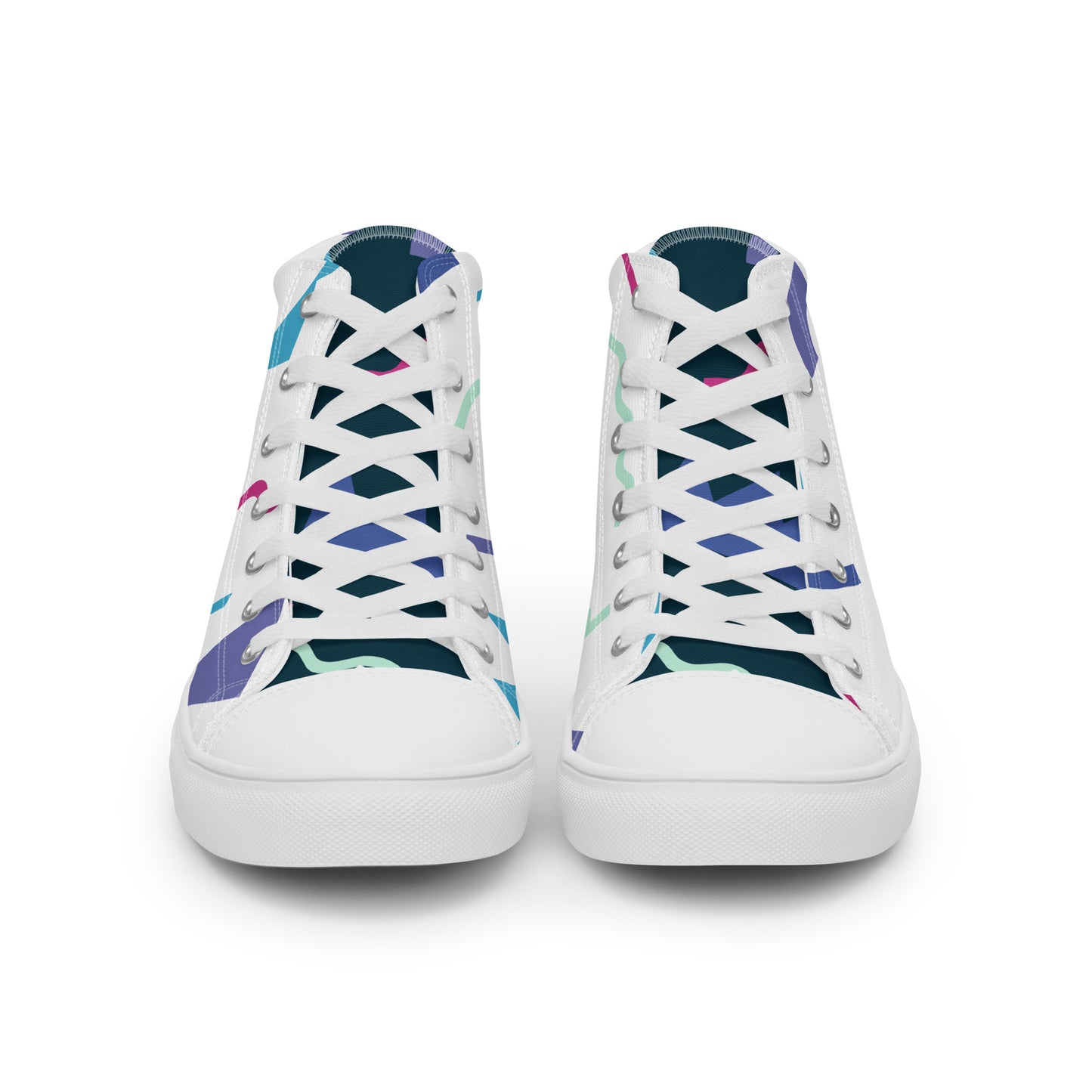 Men’s Triangle Squiggle High-Top Shoes