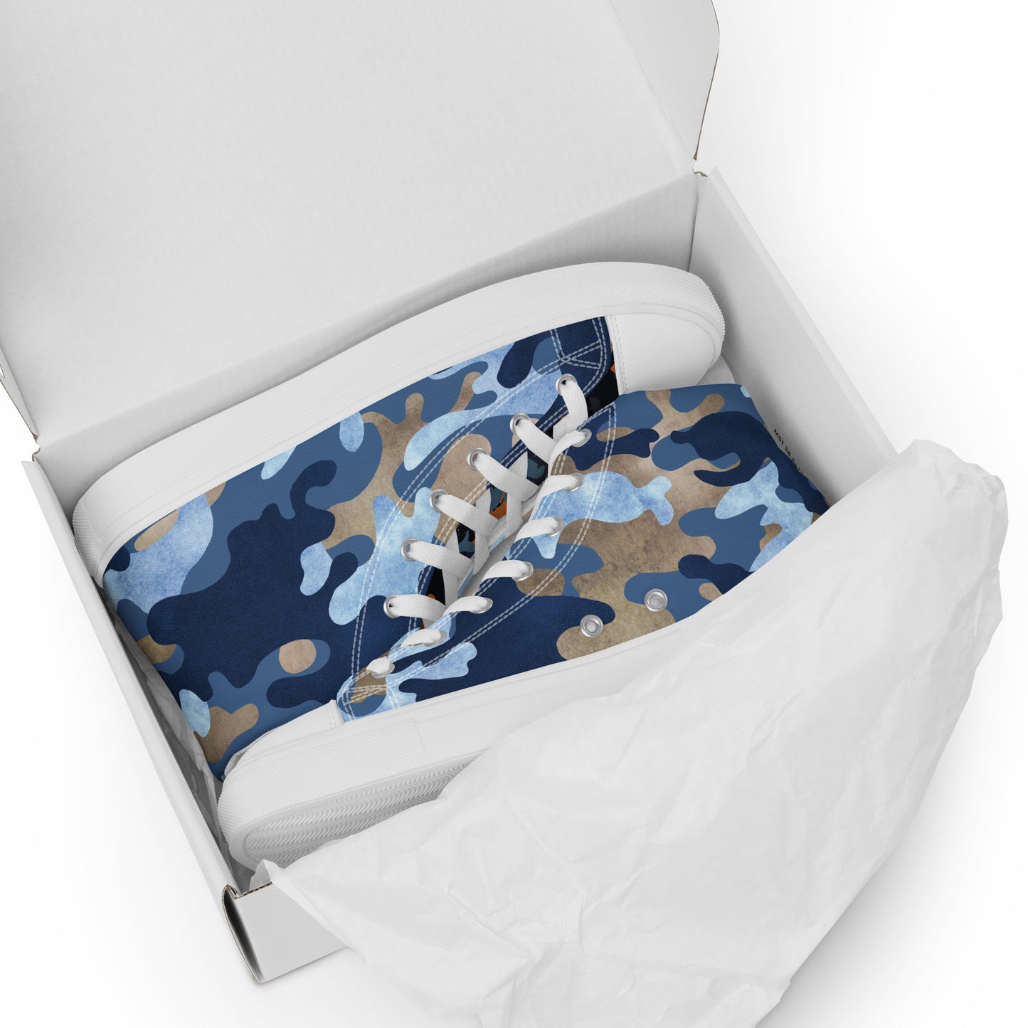 Men’s Camo High-Top Shoes