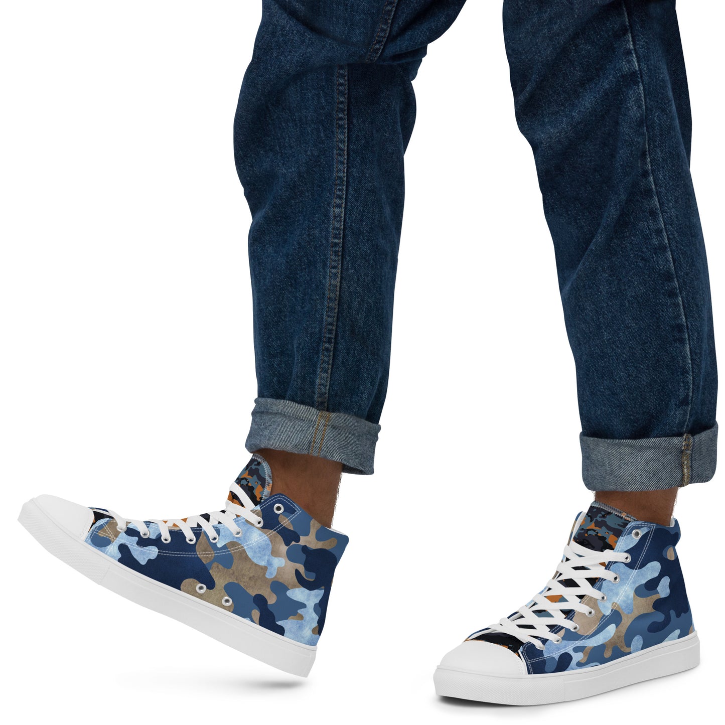 Men’s Camo High-Top Shoes