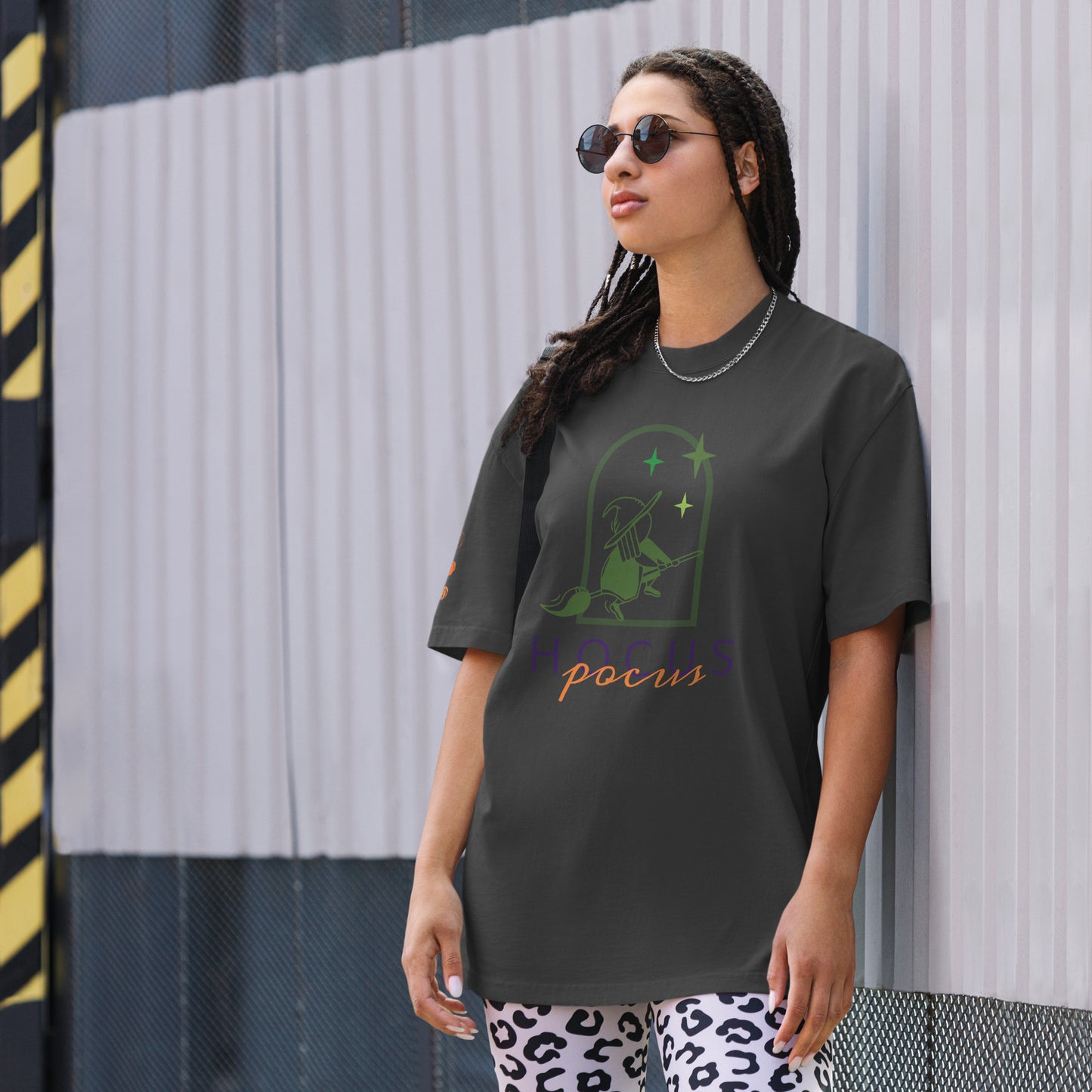 Oversized Hocus Pocus Faded T-shirt