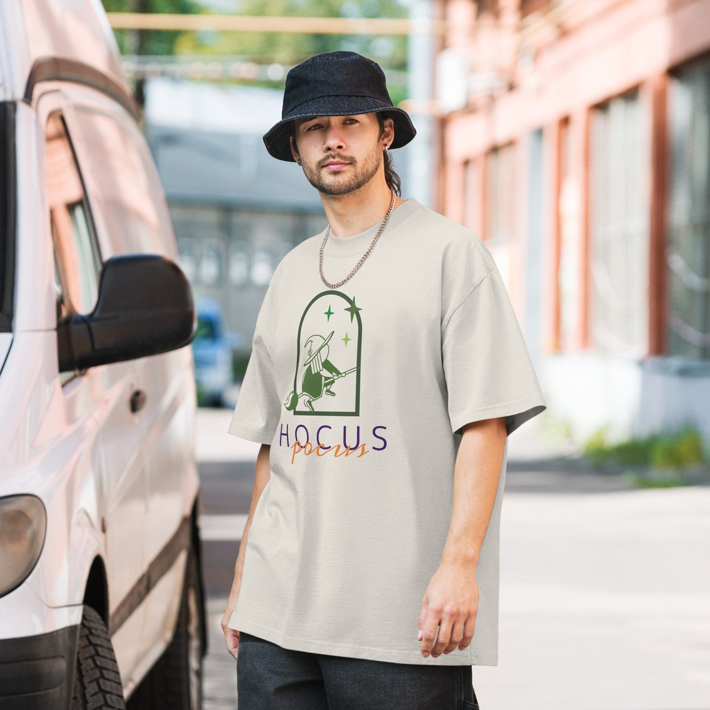 Oversized Hocus Pocus Faded T-shirt