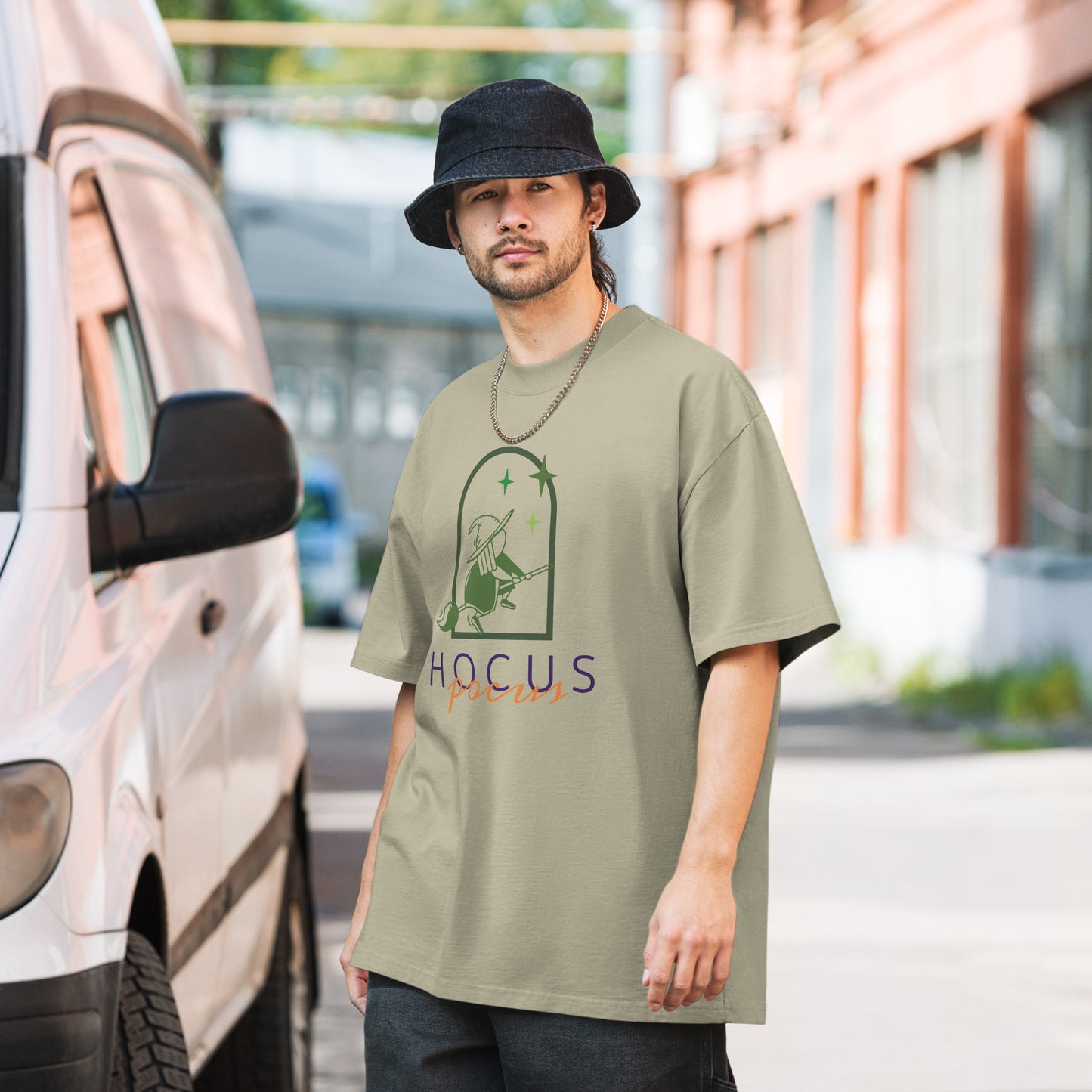 Oversized Hocus Pocus Faded T-shirt