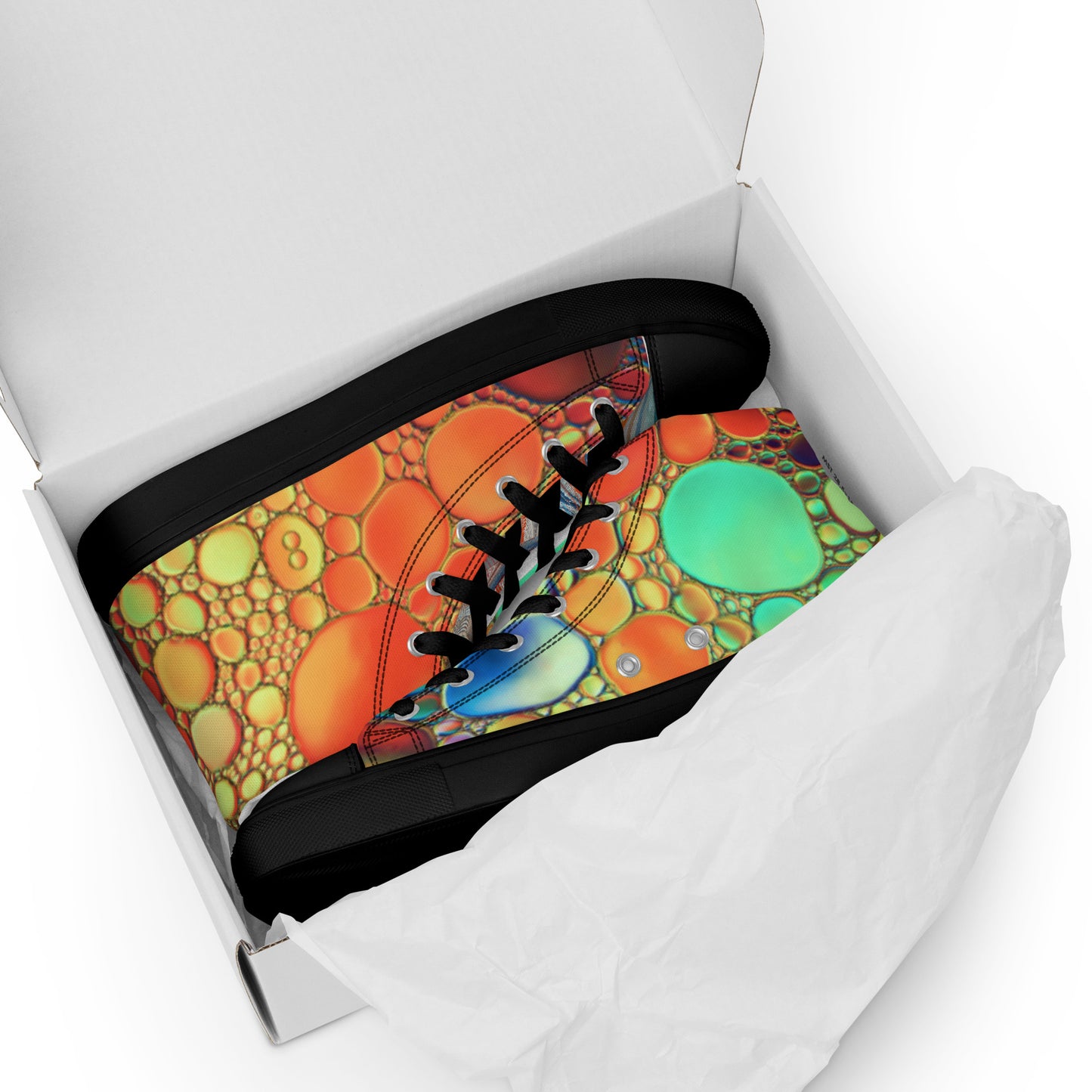 Women’s Colorful High Top Canvas Shoes