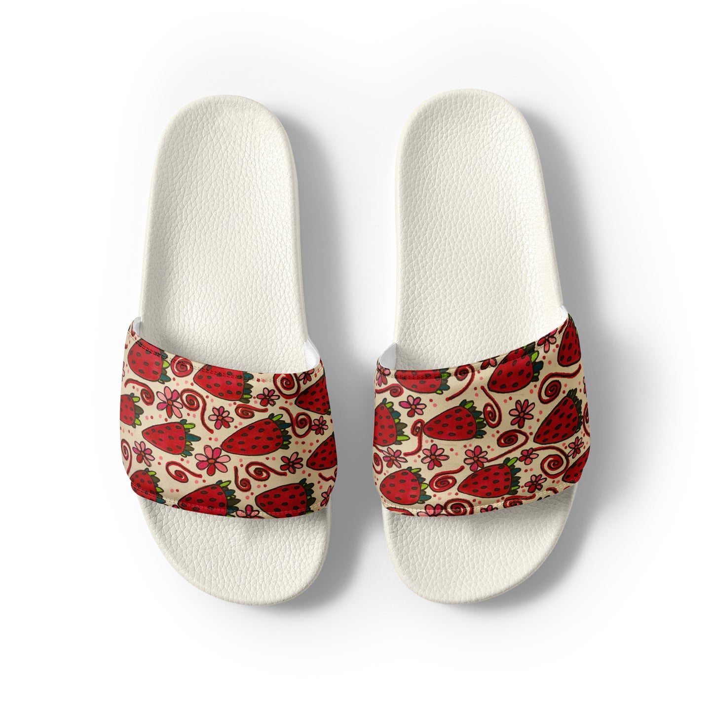 Women's Strawberries Slides