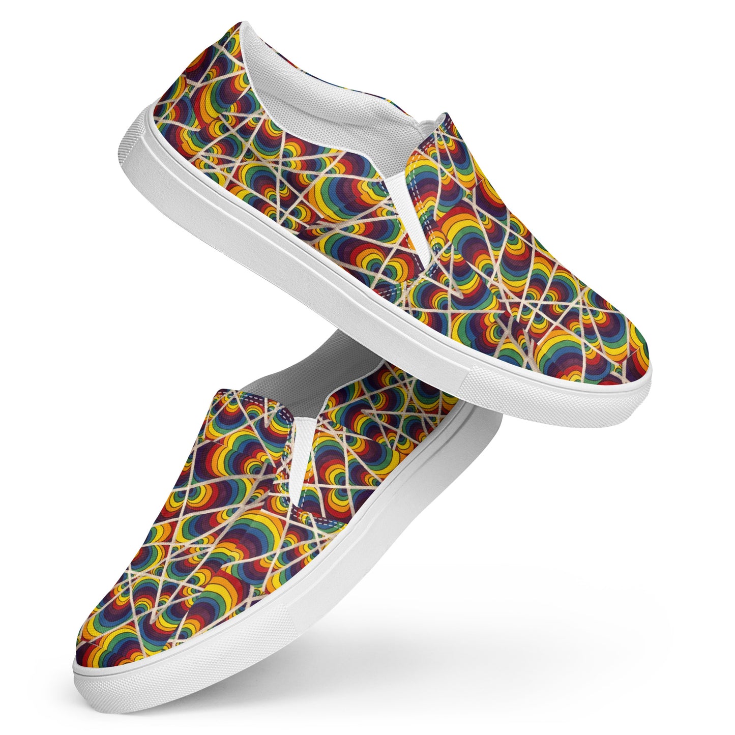 Women’s Rainbow Slip-on Shoes