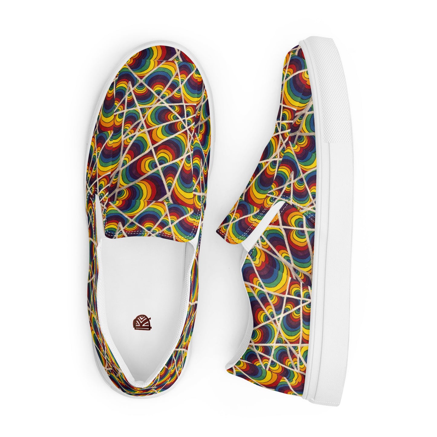 Women’s Rainbow Slip-on Shoes